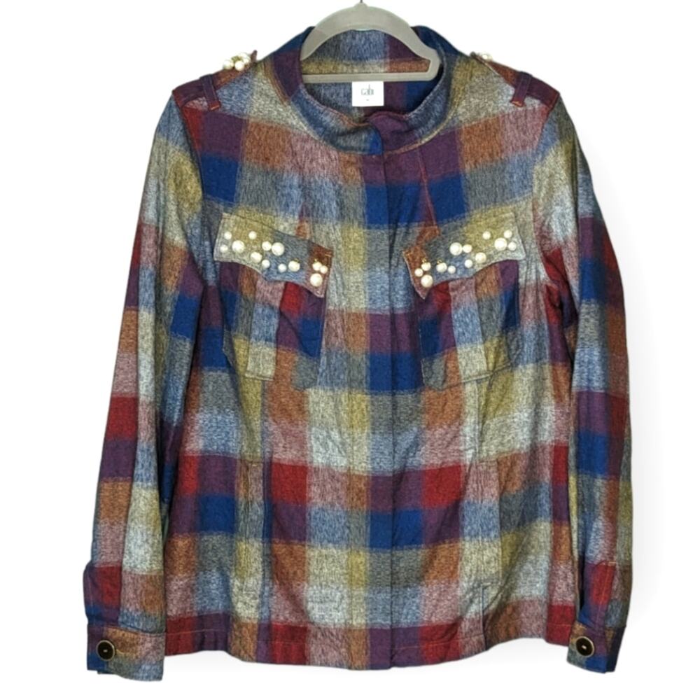 Colorful Plaid Women's Jacket